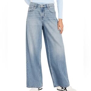 Old Navy Mid-Rise Baggy Wide-Leg Jeans